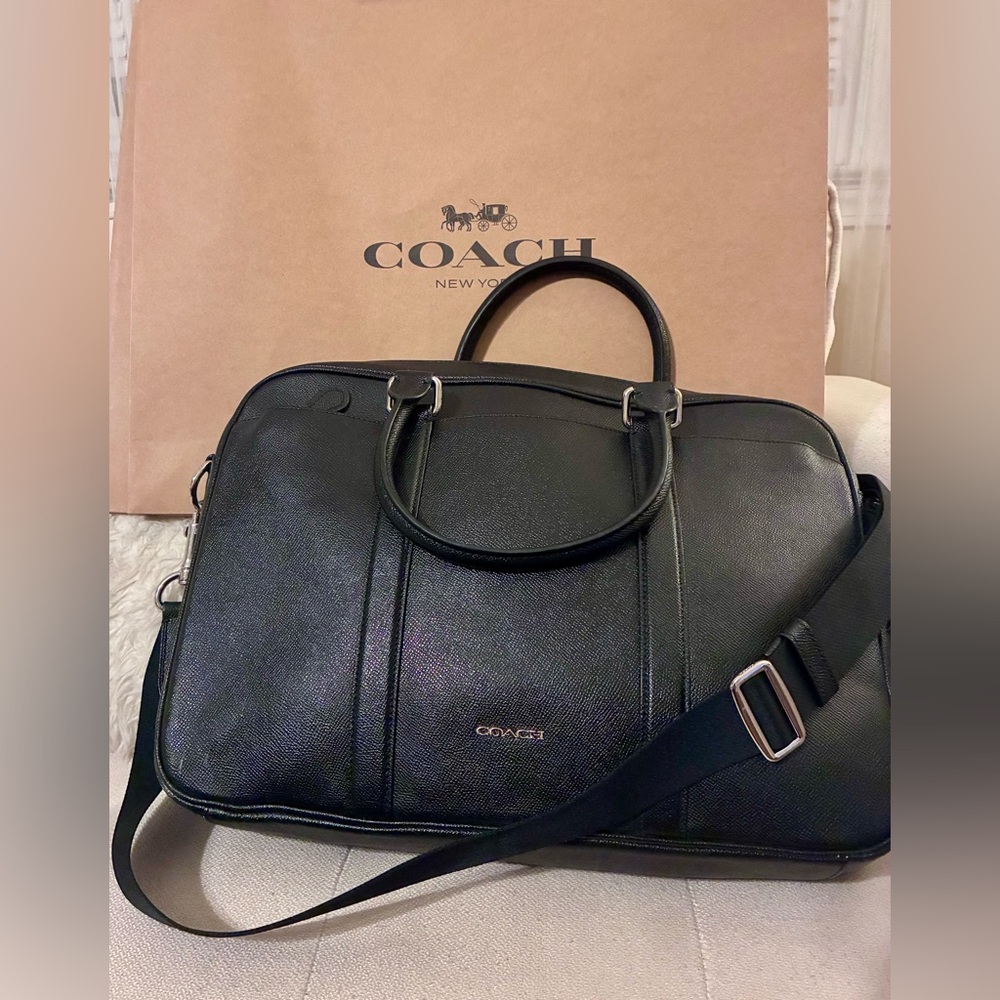 Coach Perry Slim | Unisex Messenger Bag | Laptop Friendly - Picture 3 of 12